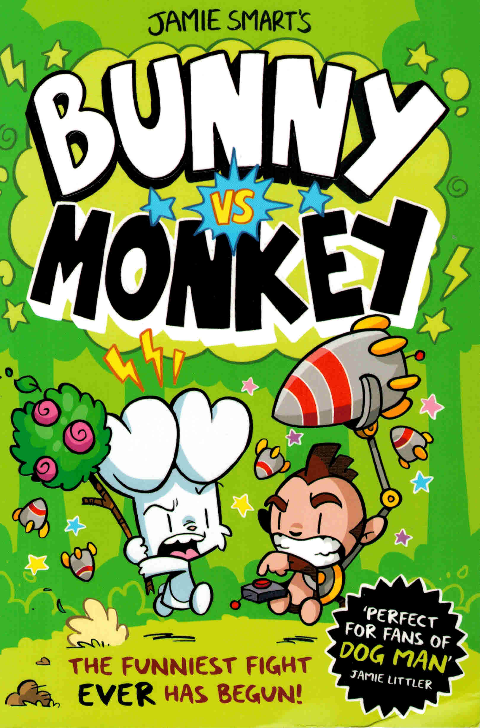 Jaimie Smart’s Bunny vs Monkey volume 1 Now Read This!