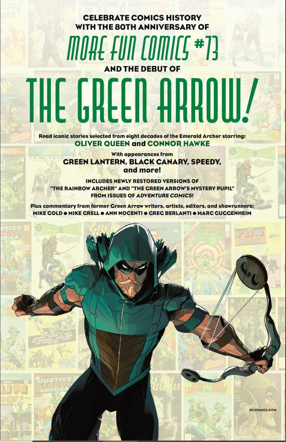 Green Arrow 80 Years Of The Emerald Archer â€“ The Deluxe Edition Now Read This 0084